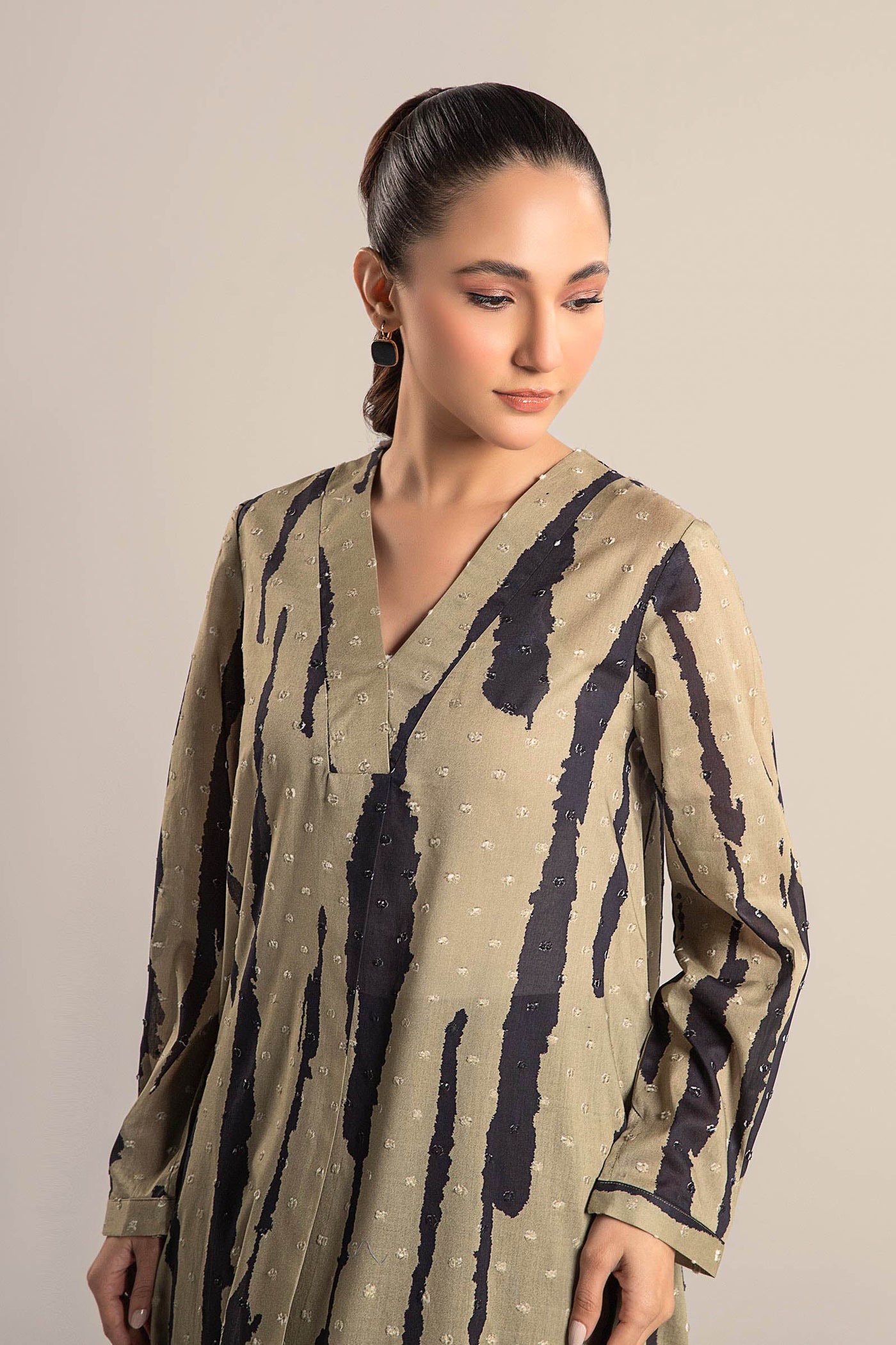 Printed Brochia Tunic | MB-CS25-64