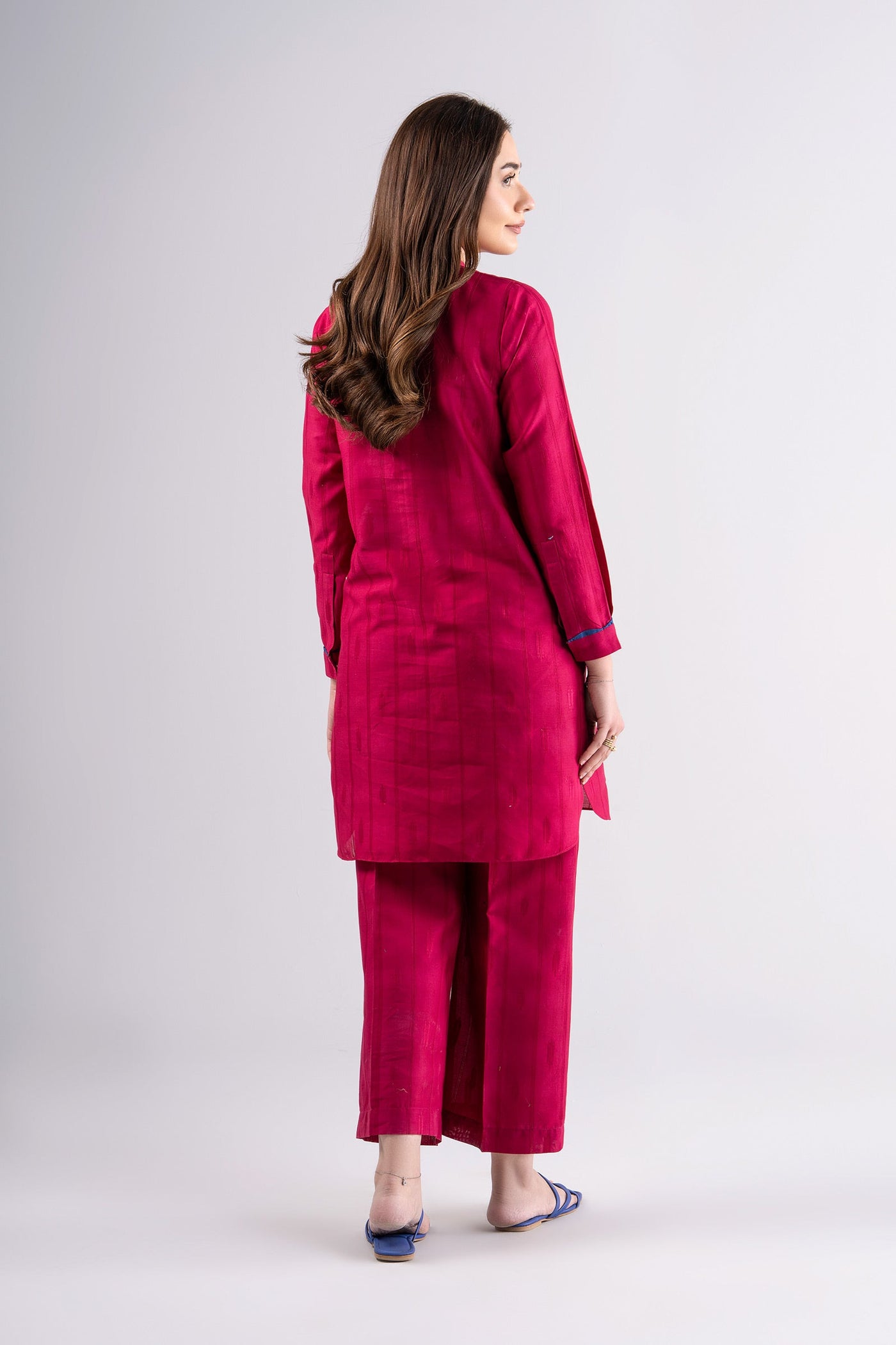 2 Pc Dyed Textured Suit | MB-CS25-92