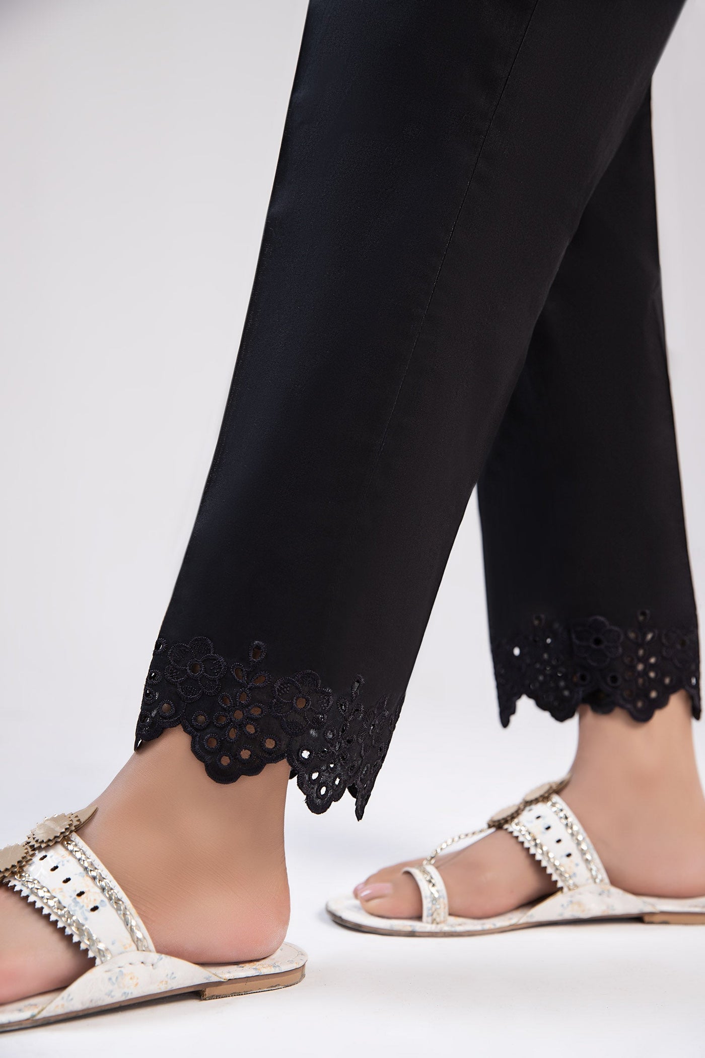 Cambric Wide Leg Trousers | MB-EA24-51