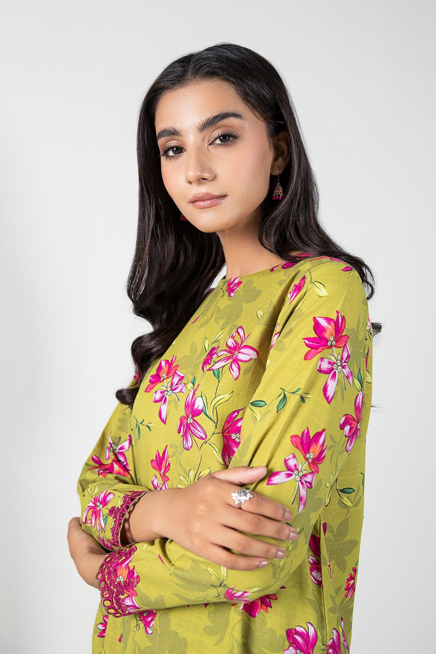 2 Pc Printed Khaddar Suit | MB-USP23-207B