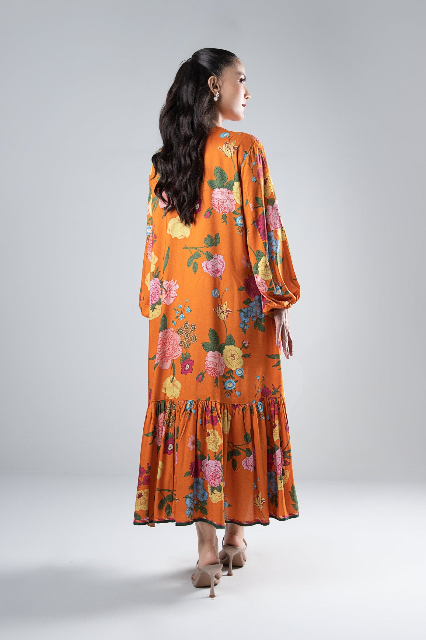 Printed Viscose Frock | MB-WS24-166