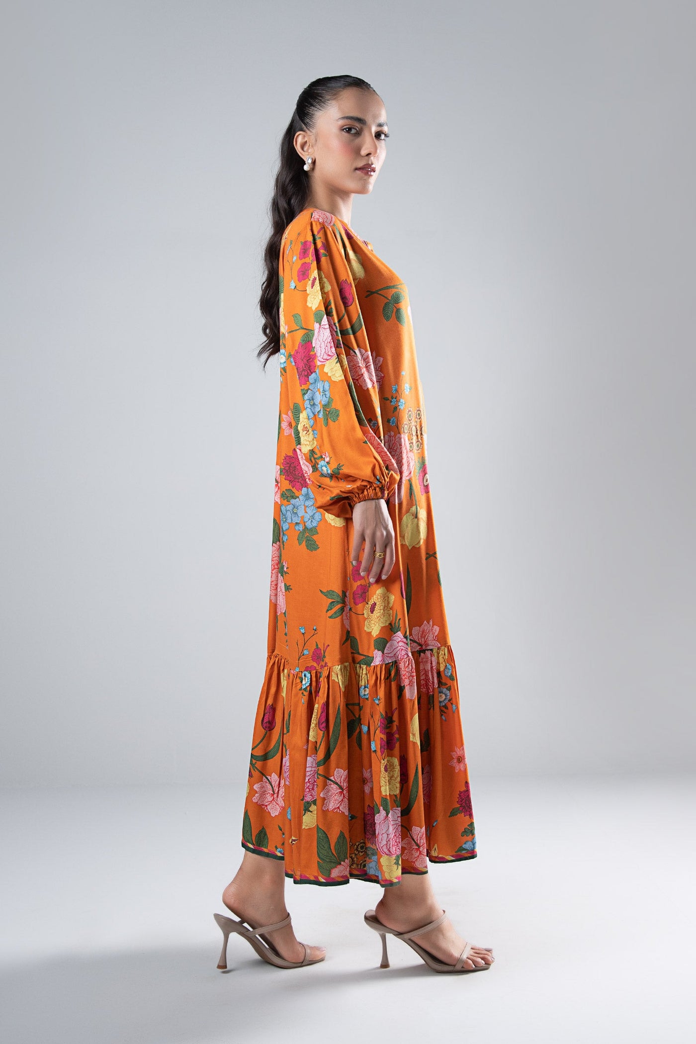 Printed Viscose Frock | MB-WS24-166