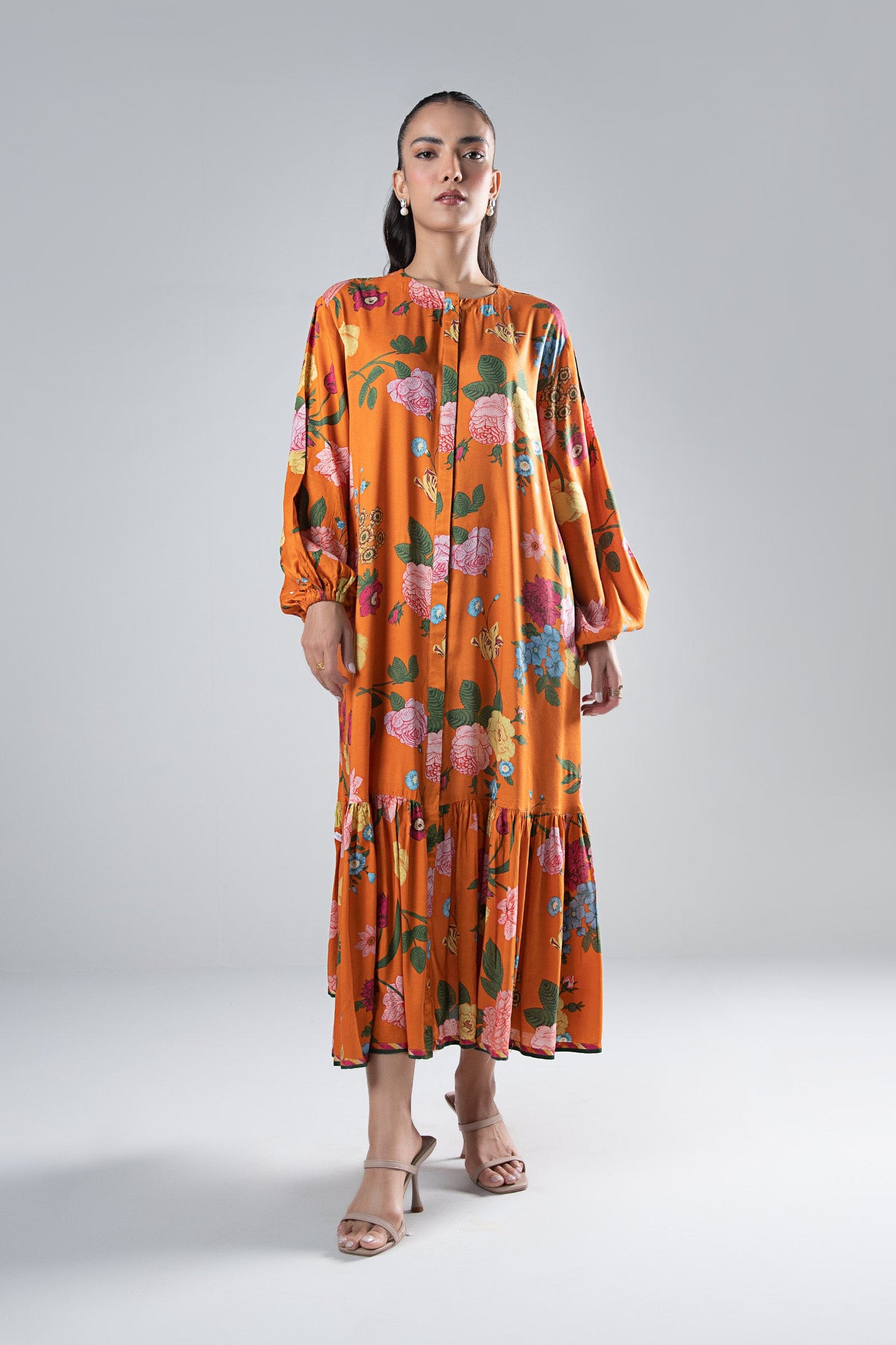 Printed Viscose Frock | MB-WS24-166