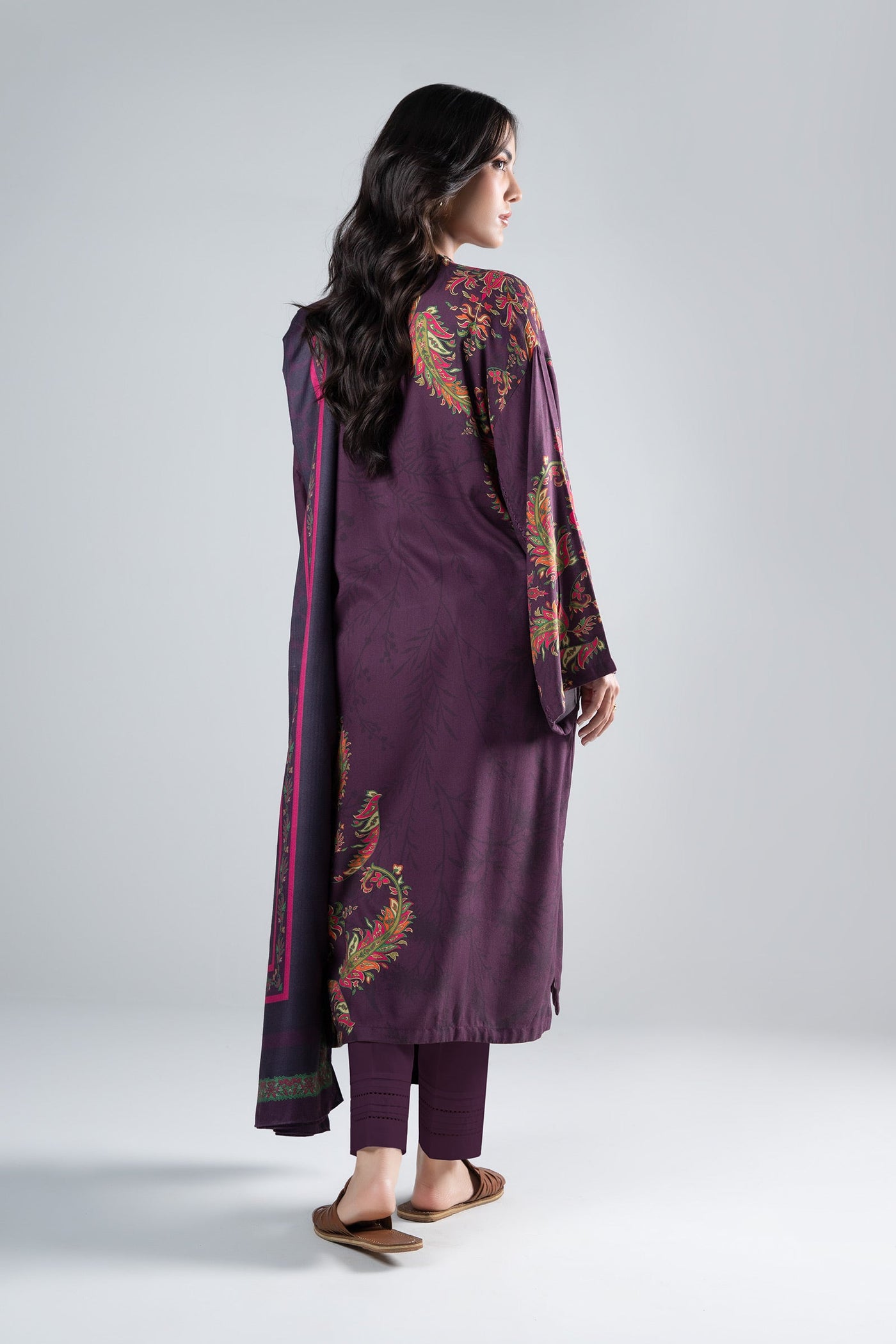 2 Pc Printed Twill Suit | MB-WS24-173