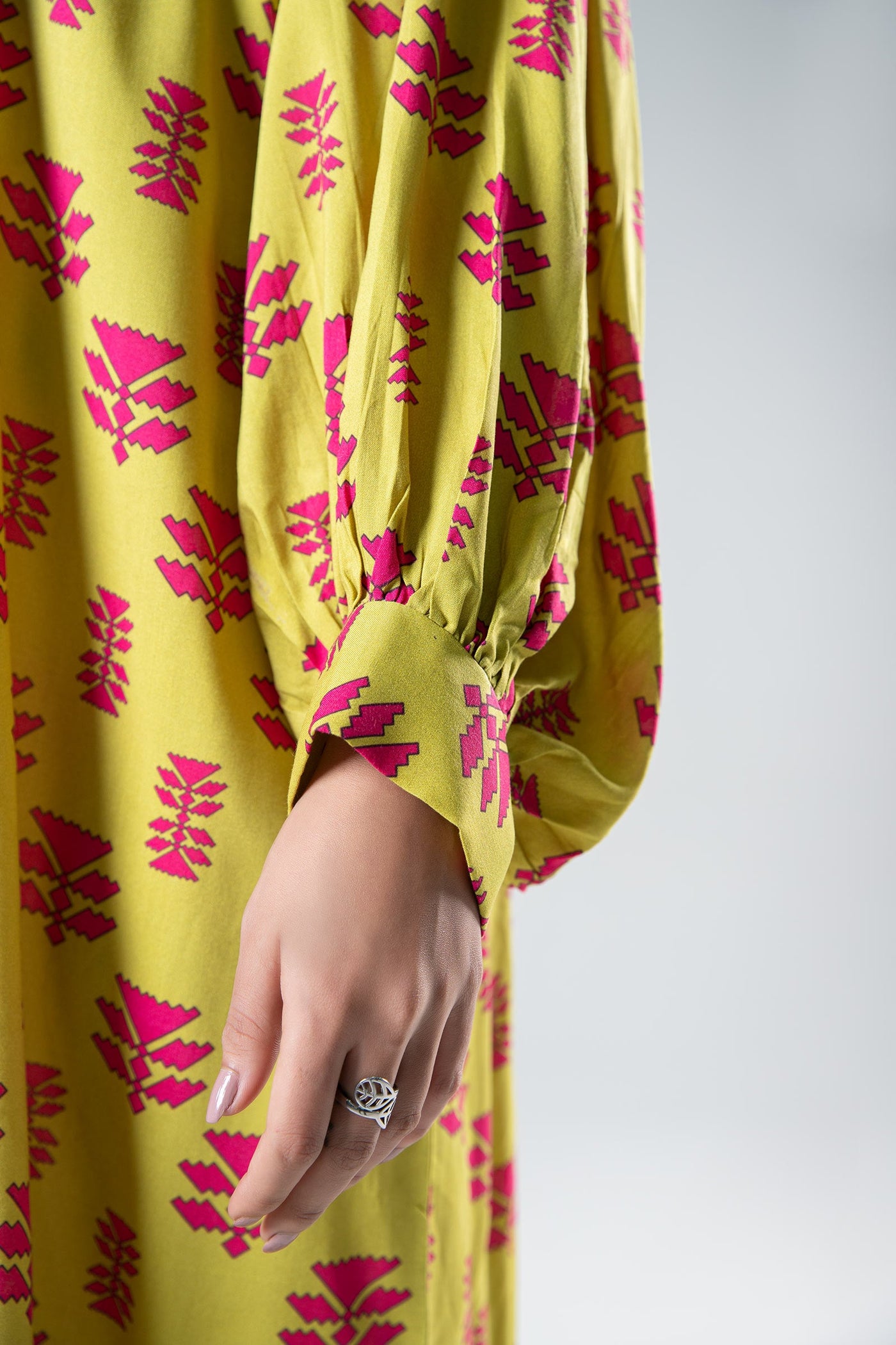 Printed Linen Tunic | MB-WS24-192